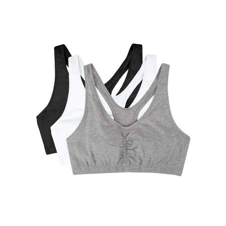 Womens Shirred Front Tank Racerback Sports Bra, Style FT170,