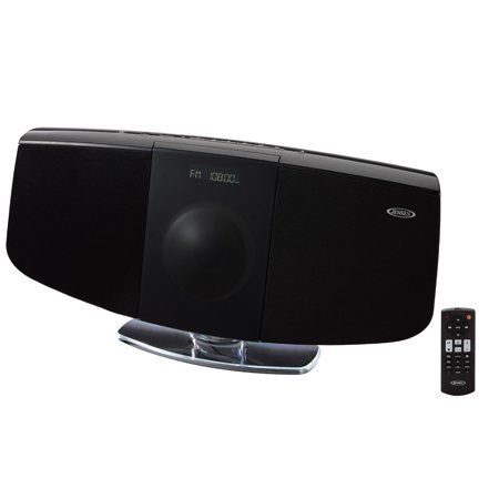 JENSEN JBS-350 Bluetooth Wall-Mountable Music System with CD