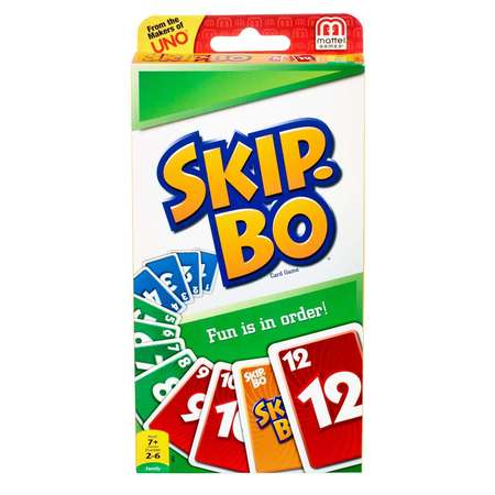 Skip-Bo Ultimate Sequencing Card Game for 2-6 Players Ages (Best Card Games For 2)