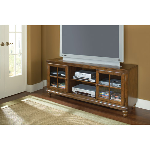 Hillsdale Furniture Grand Bay Pine Entertainment Console for TVs up to 68''