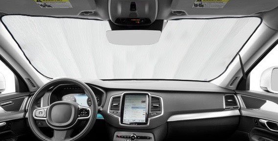 Sunshade for Volvo S40 Sedan 2005 2006 2007 2008 2009 2010 2011 2012 Custom Fit Windshield Sun Shade