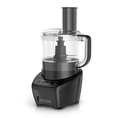 BLACK+DECKER Easy Assembly 8-Cup Food Processor, Black, (Best Magimix Food Processor)