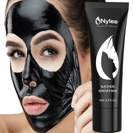 Blackhead Remover Mask [Removes Blackheads] - Purifying Quality Black Peel off Charcoal Mask - Best Mud Facial Mask 60 gram (2.11 ounce) Pack of 1