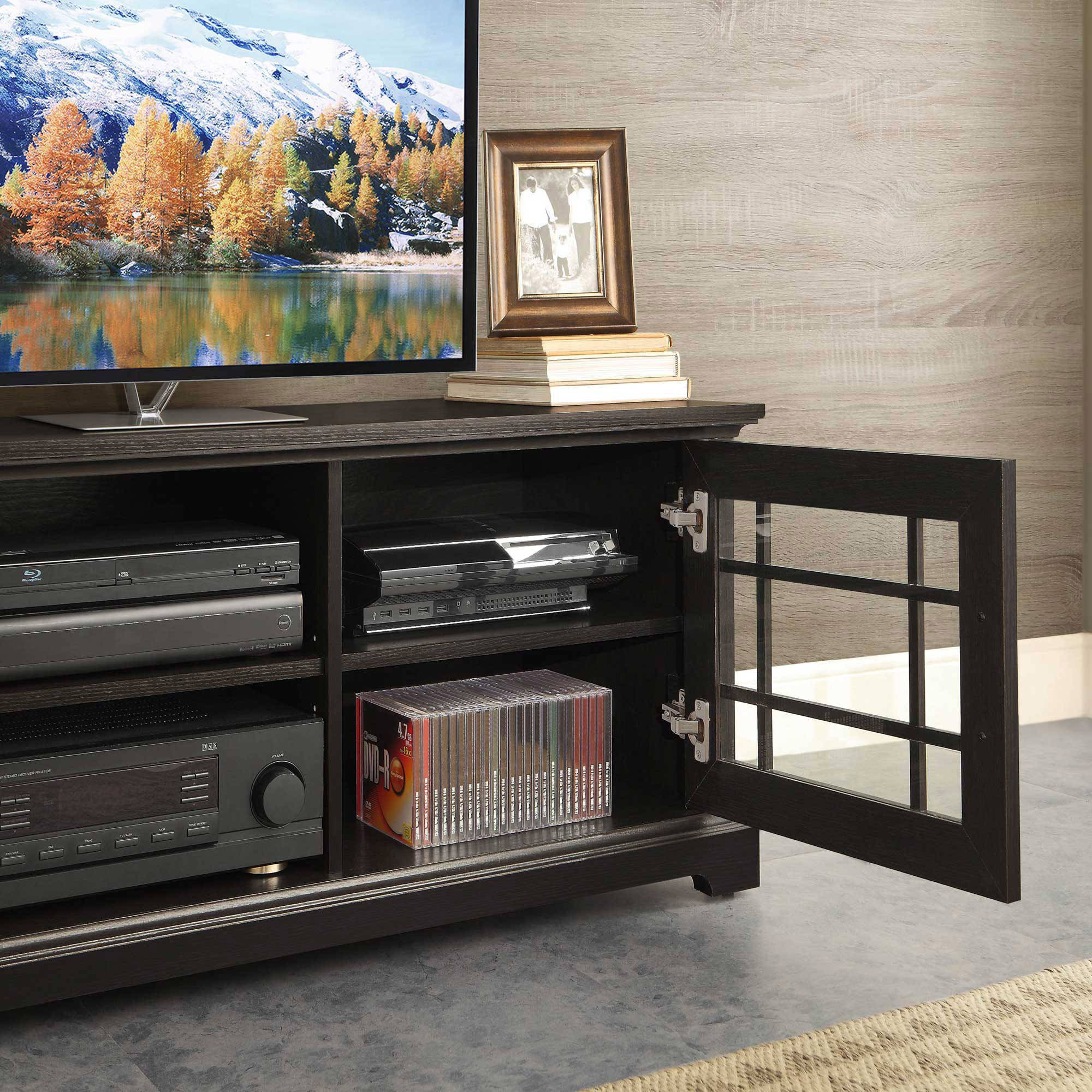 Calistoga Black Table Console for TVs up to 70''