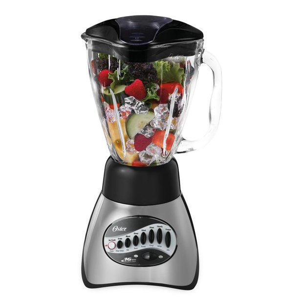 Oster Precise Blend 200 16-Speed Blender, Gray (006812-001-NP0)