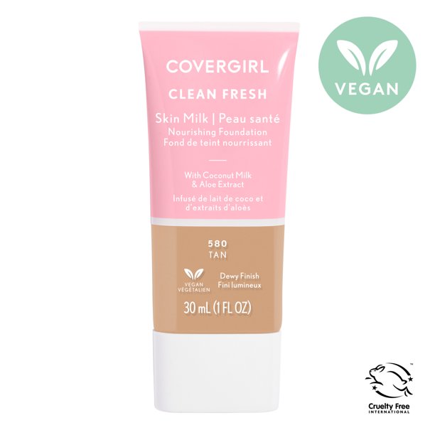 COVERGIRL Clean Fresh Skin Milk, Dewy Finish foundation