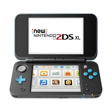 New Nintendo 2DS XL - Black & Turquoise, JANSBAAB