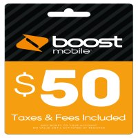 Boost Mobile $50 re-boost card (email delivery)