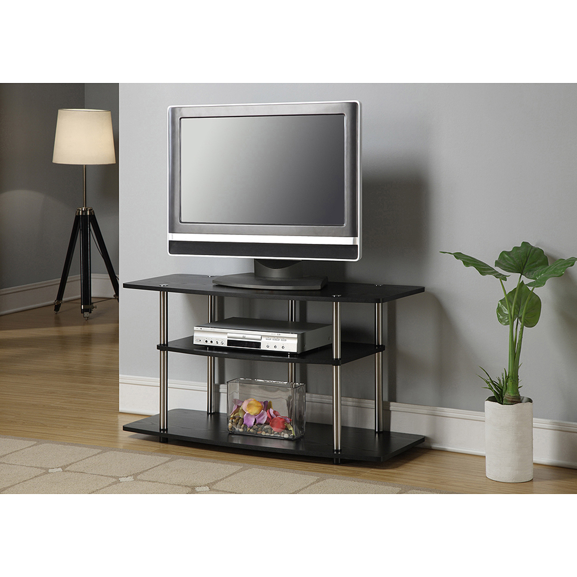 Designs 2 Go TV Stand, for TVs up to 42'' by Convenience Concepts, Multiple Colors