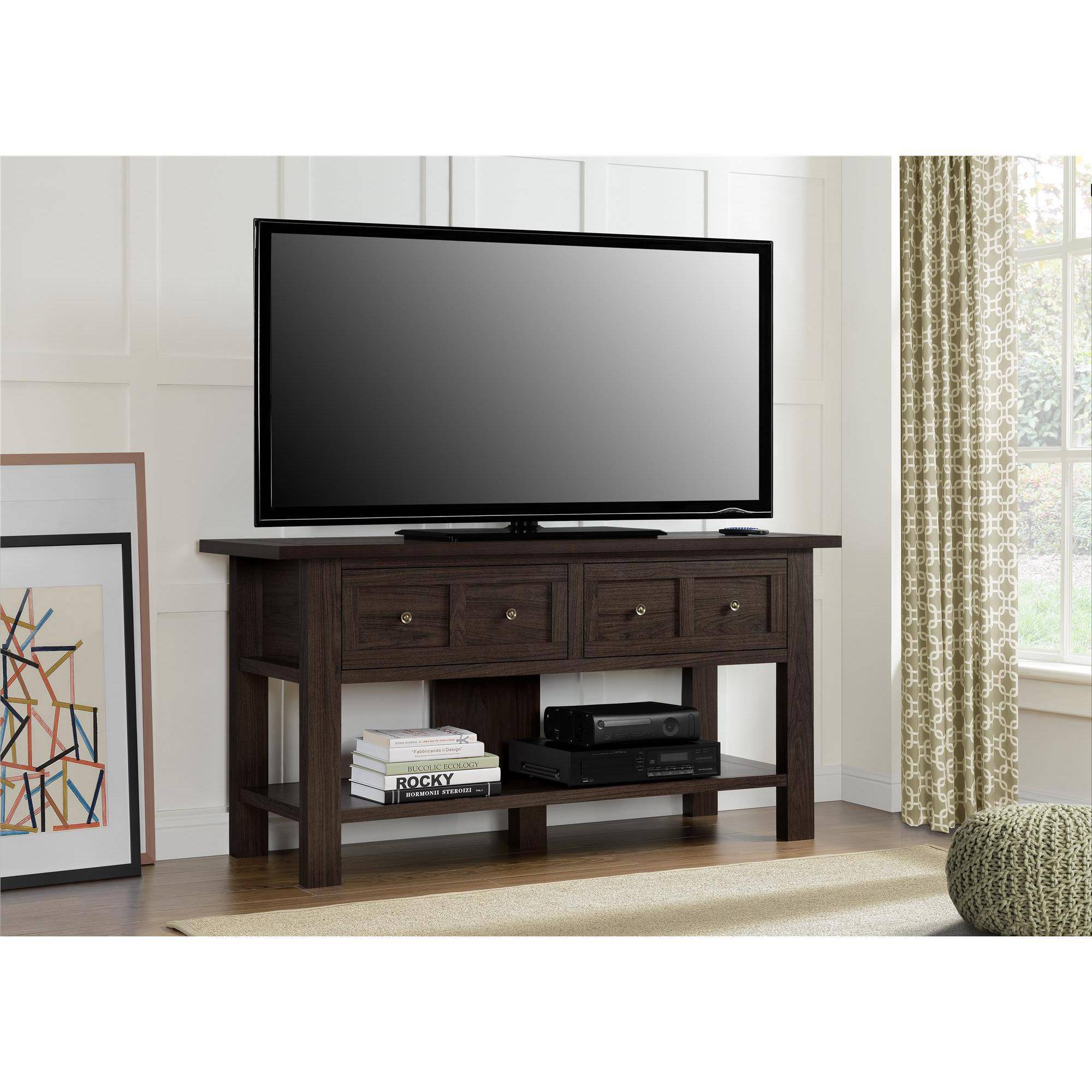 Apothecary Cherry TV Stand/Console Table for TVs up to 55''