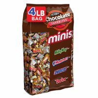 SNICKERS, TWIX, MILKY WAY & More Minis Size Candy Bars Variety Mix 67.2-Ounce 240-Piece Bag