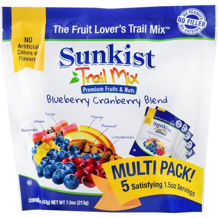 blueberry nut trail mix