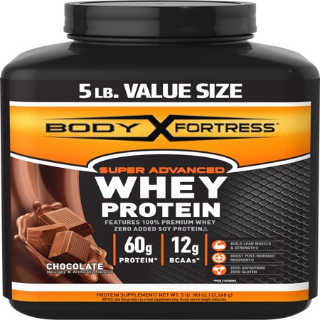 Body Fortress Super Advanced Whey Protein Powder, Chocolate, 60g ...