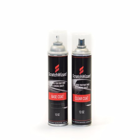 Automotive Spray Paint for GMC Envoy WA323N (Carbon Fiber Gray Metallic) Spray Paint + Spray Clear Coat by