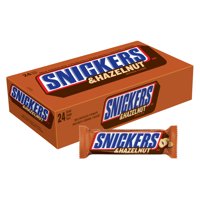 Snickers Hazelnut Milk Chocolate, 1.76 Oz., 24 Count