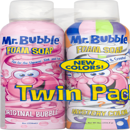 (Twin Pack) Mr. Bubble Foam Soap, Rotating Scents, 8 (Best Rose Scented Soap)