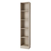 Narrow Bookcases Element Tall Narrow 5 Shelf Bookcase