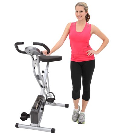 Exerpeutic Magnetic Upright Exercise Bike with Heart Pulse (Best Exercise For Cycling Power)