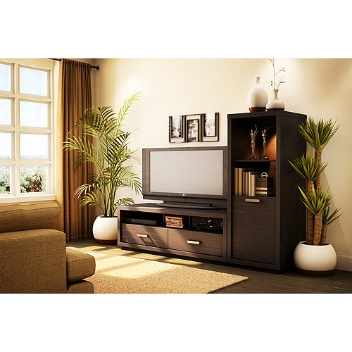 South Shore Skyline Chocolate TV Stand, for TVs up to 52''