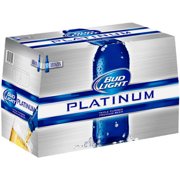 Bud Light Platinum Beer, 18 pack, 12 fl oz