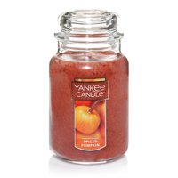 Yankee Candle Large Jar Candle, Spiced Pumpkin