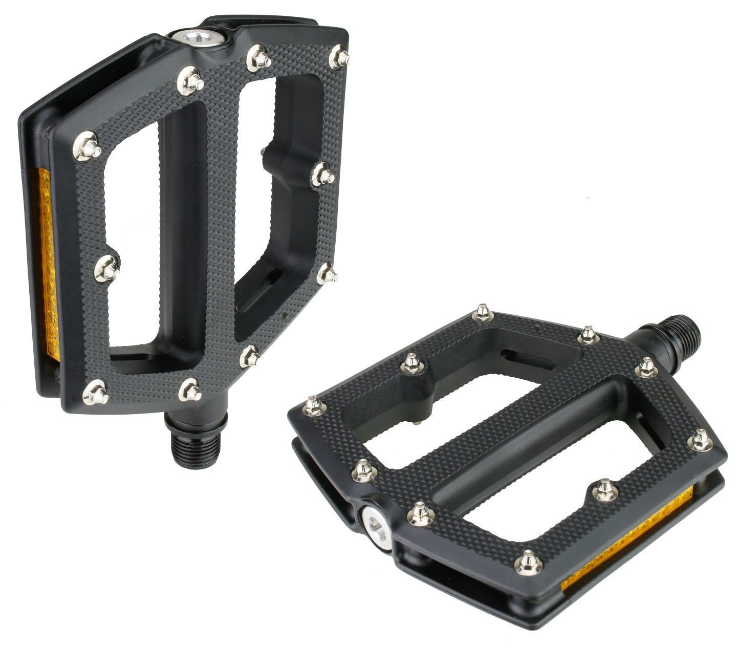 Resin 9//16/" Spindle Bike Pedals NEW VP Components VP-897 Plastic