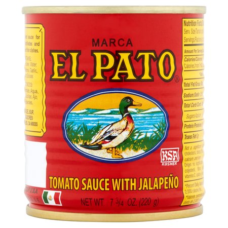 (3 Pack) El Pato The Original Tomato Sauce with JalapeÃÂ±o, 7 3/4