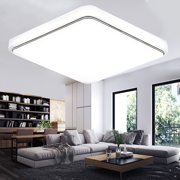 Square Ceiling Light Fixtures 24w 1000lm Square Led Flush Mount Ceiling Down Light Fixture Lamp Modern Home Kitchen Dining