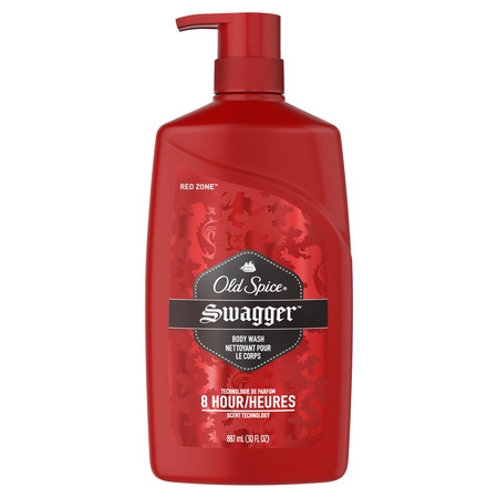 Old Spice Red Zone Swagger Scent Body Wash for Men, 30 fl