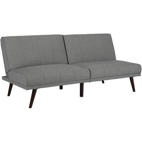 DHP Lone Pine Linen Futon, Gray Linen