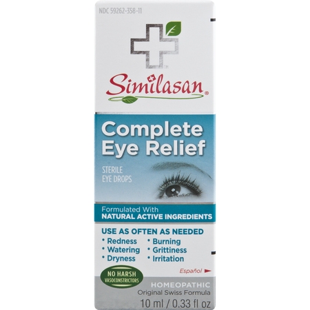Similasan Complete Relief Eye Drops, 0.33 Oz