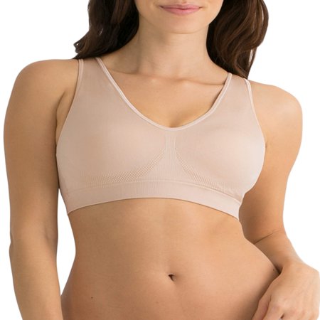 Womens Seamless Pullover Bra with Built-In Cups, Style