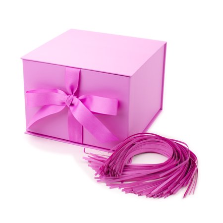 - Hallmark Large Solid Color Gift Box (Light Pink)