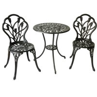 Better Homes and Gardens Tulip 3-Piece Outdoor Bistro Set