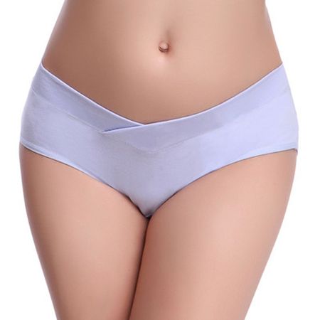 3pcs Cotton U-Shaped Low Waist Maternity Underwear Pregnant Women Girl Panties Pregnancy