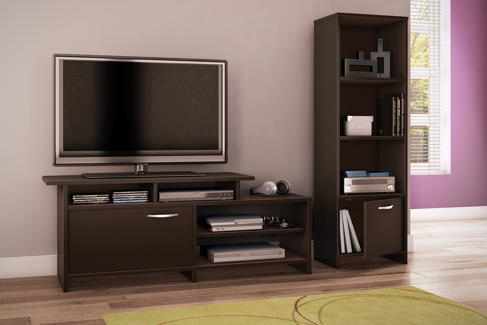 South Shore SoHo TV Stand for TVs up to 42'', Multiple Colors