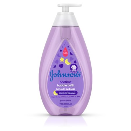 Aroma Bath Milk - (2 Pack) Johnson's Bedtime Baby Bubble Bath with Calming Aromas, 27.1 fl. oz