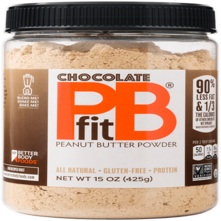 chocolate pbfit peanut butter powder oz