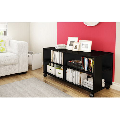 South Shore Jambory Storage Unit on Casters for TVs up to 48'', Multiple Finishes