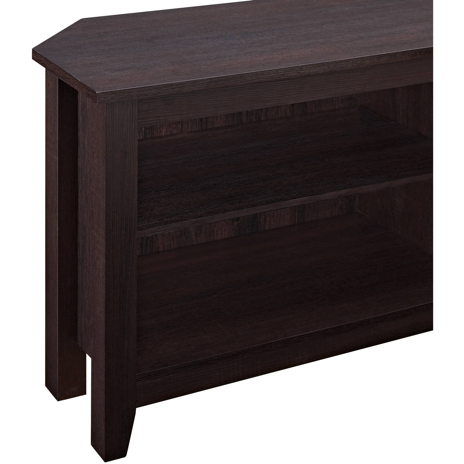 Wood Corner TV Console for TVs up to 60'', Multiple Colors