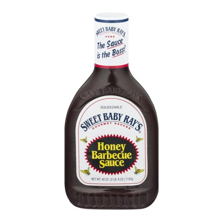 (2 Pack) Sweet Baby Ray's Honey Barbecue Sauce, 40