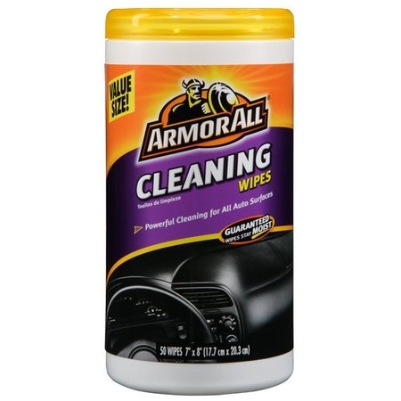 Armor All Cleaning Wipes, 50 Count, Car Cleaning, Auto