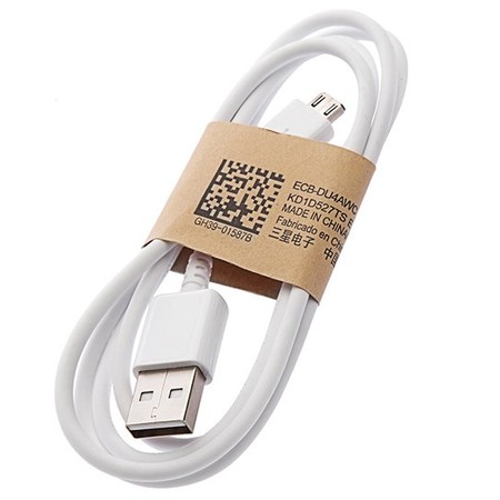 USB Data Sync Cable FOR Virgin Mobile Kyocera Hydro VIBE (White - 5 feet