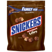 Snickers Bites Size Chocolate Candy Bars Family Size, 14.8 Oz.