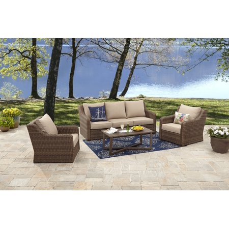 Better Homes Gardens Hawthorne Park 4pc Sofa Conversation Set Better Homes Gardens Hawthorne Park 4pc Sofa Conversation Set