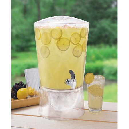 Counter Mount Beverage Cup Dispenser - Creative Bath 3-Gallon Sculptured Beverage Dispenser