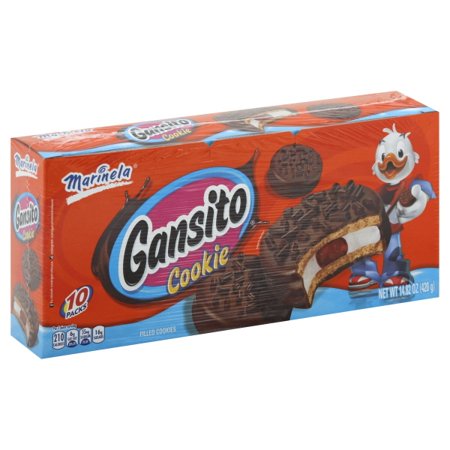 Marinela Gansito Cookies, 14.8 Oz., 10 Count - Walmart.com