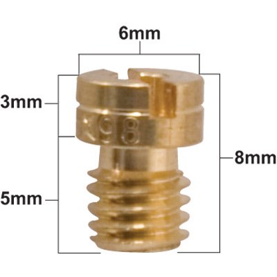 185 Series - Keihin 99101-393 Series Main Jet 185 for Honda TRX 250X 2011-2014