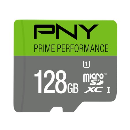 PNY 128GB Prime microSD Memory Card (Best Micro Sd Card For Lg V20)