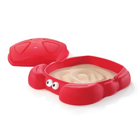 100 Sandbox - Step2 Crabbie Sandbox Kids Plastic Outdoor Sandbox with Cover